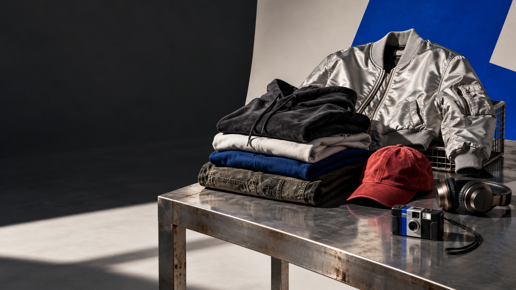 Streetwear still life campaign